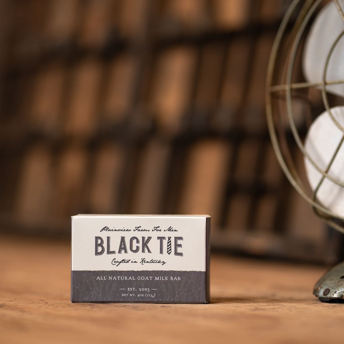 Black Tie Goat Milk Bar Soap